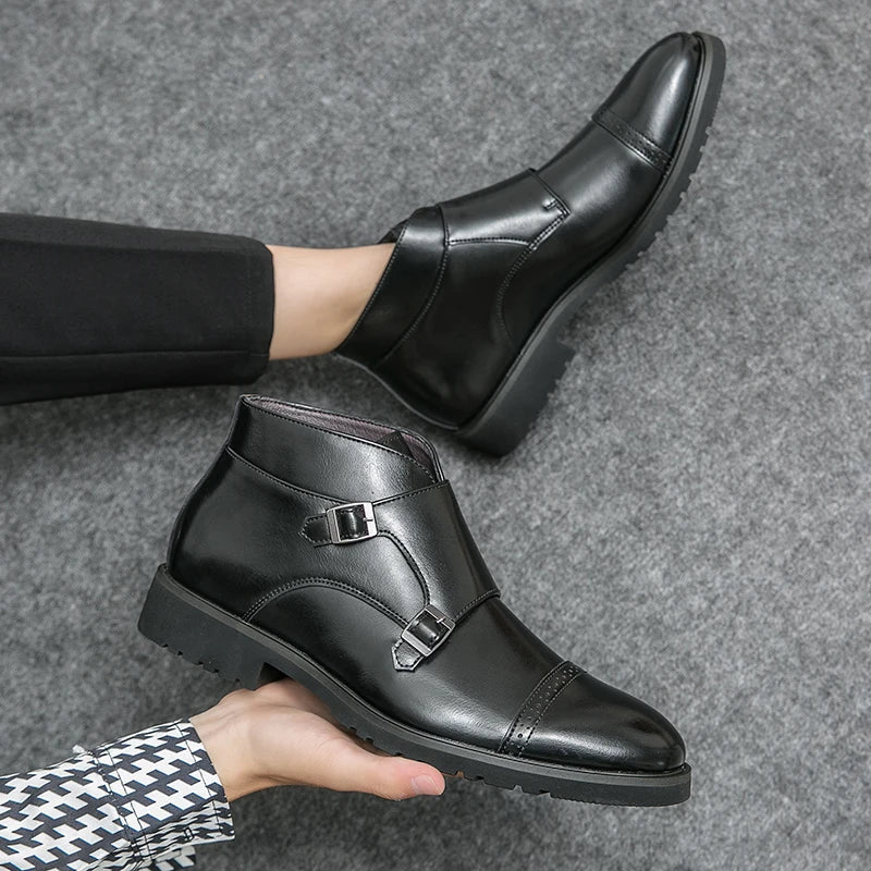 Darell™ |  Boots with double laces and straps