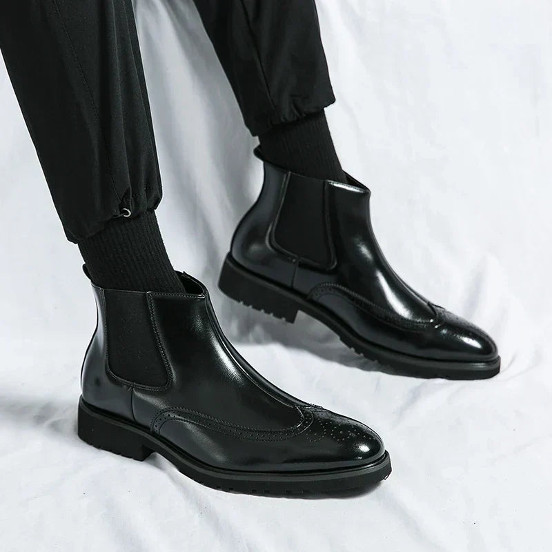 Adriel™ | Chelsea boots made from vegan leather
