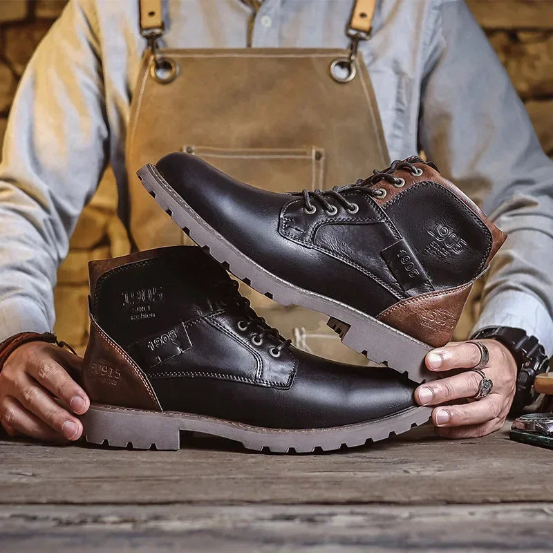 Parker™ | Leather boots for men