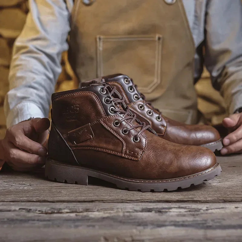 Parker™ | Leather boots for men