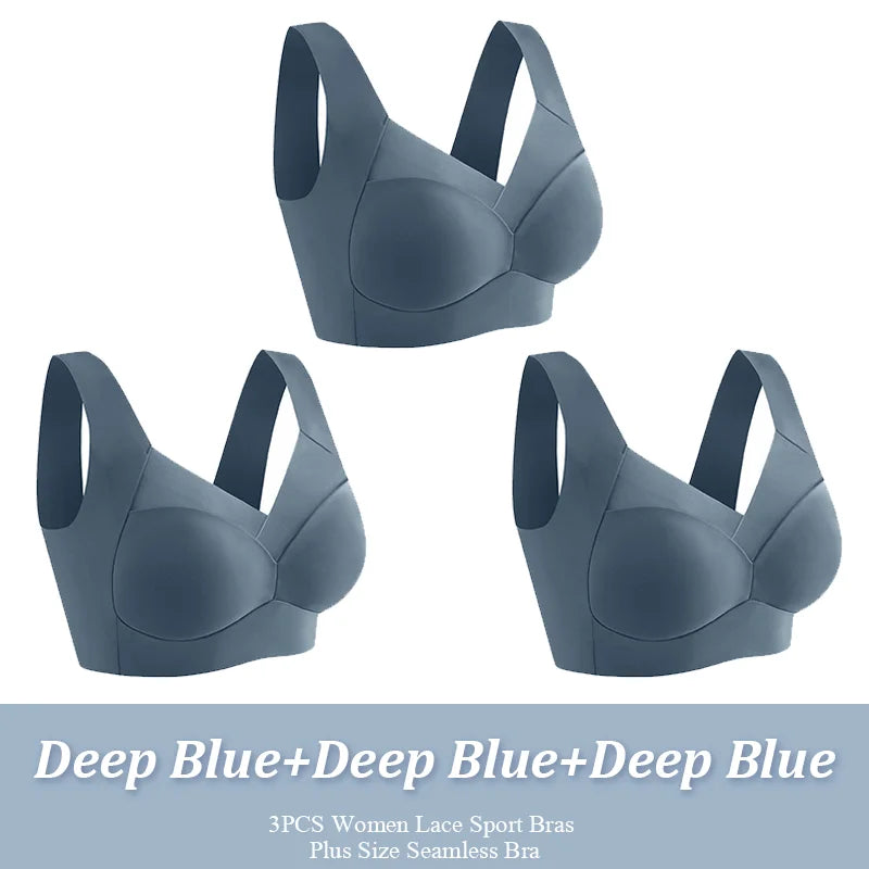 Bloomette™ | Set of 3 comfortable, seamless bras