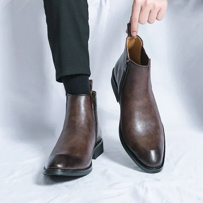 Cooper™  | helsea boots with zipper