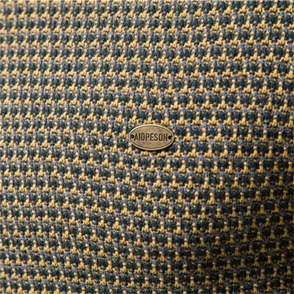 Oskar™ | Checked sweater for men
