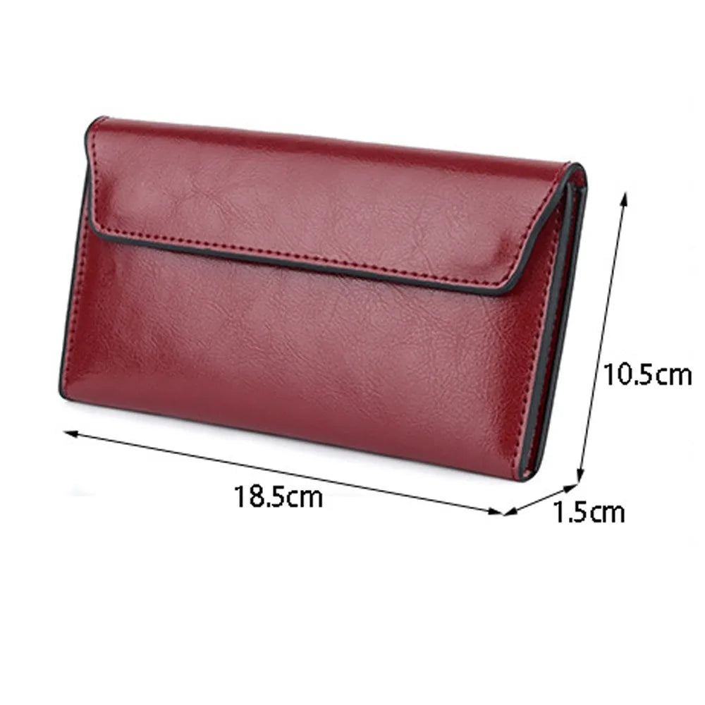 Charlotte™ | Long ladies bag in luxurious imitation leather