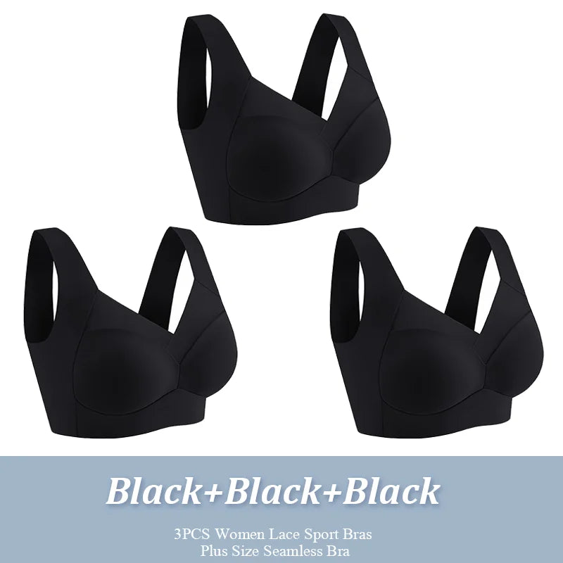Bloomette™ | Set of 3 comfortable, seamless bras