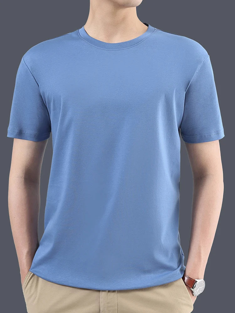 Maxwell™ | Premium Mercerized Cotton T-Shirt