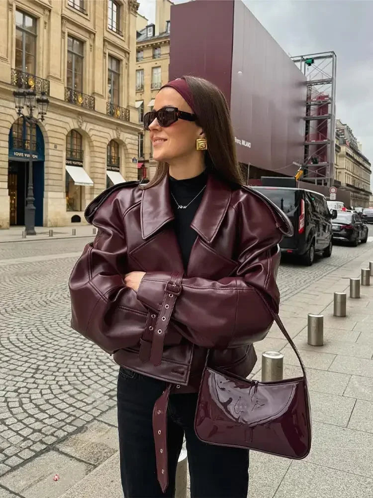 Deena™ | Beautiful leather jacket
