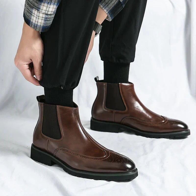 Adriel™ | Chelsea boots made from vegan leather
