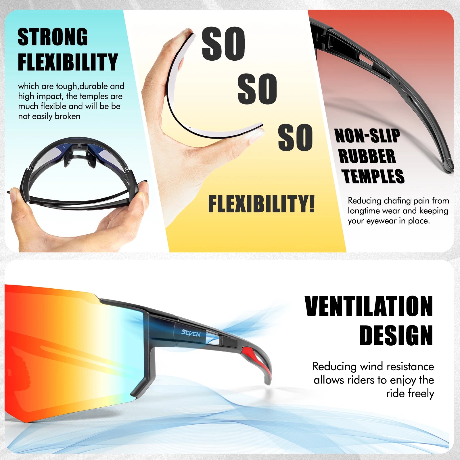 Carter™ | Sunglasses – Ultra-Light Protection for Every Adventure (1+1 FREE)