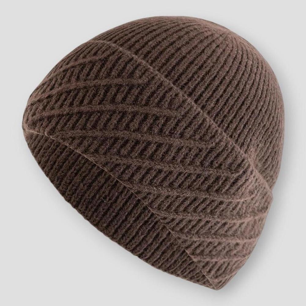 Fairbourne™ | Rib-Knit Diagonal Beanie