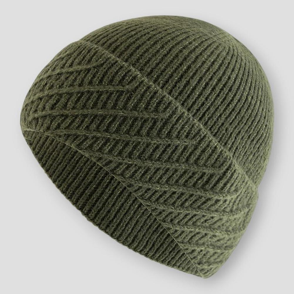 Fairbourne™ | Rib-Knit Diagonal Beanie