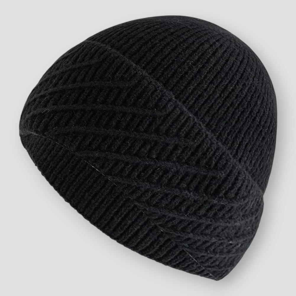 Fairbourne™ | Rib-Knit Diagonal Beanie