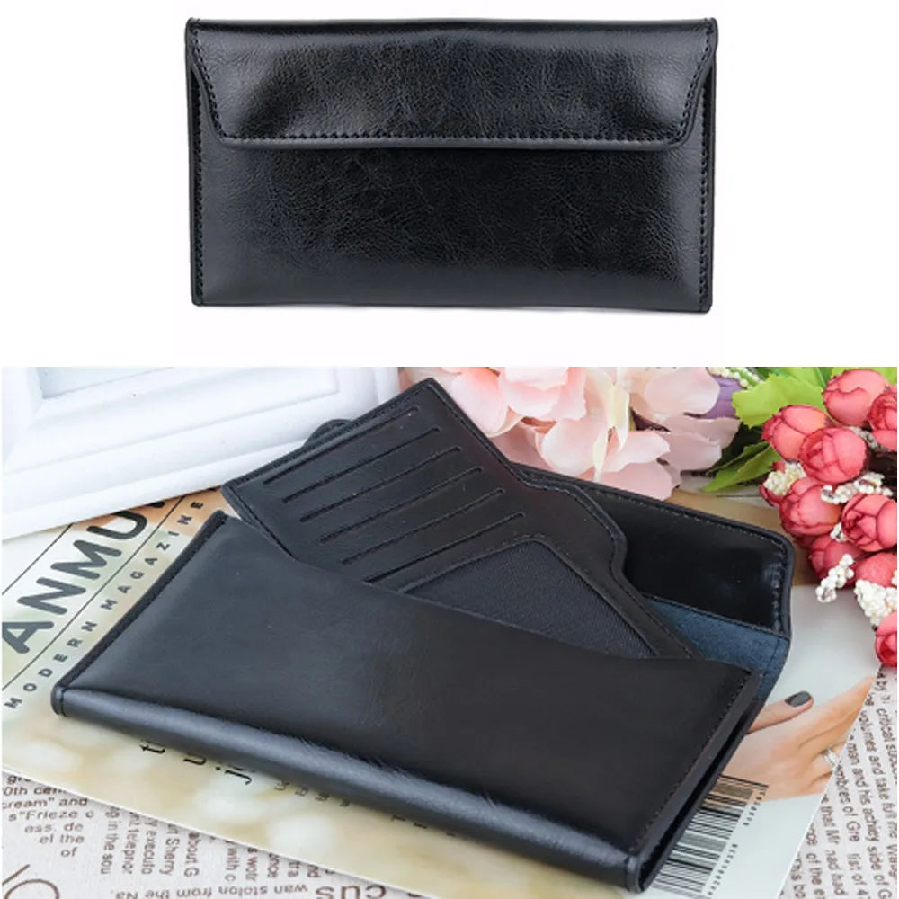 Charlotte™ | Long ladies bag in luxurious imitation leather