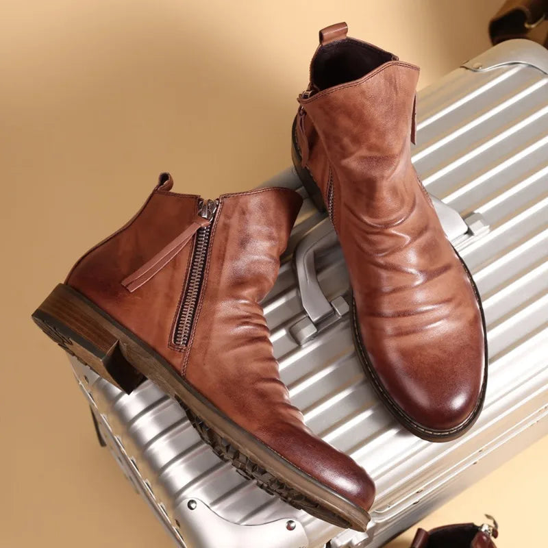 Niels™ | Chelsea boots in premium faux leather