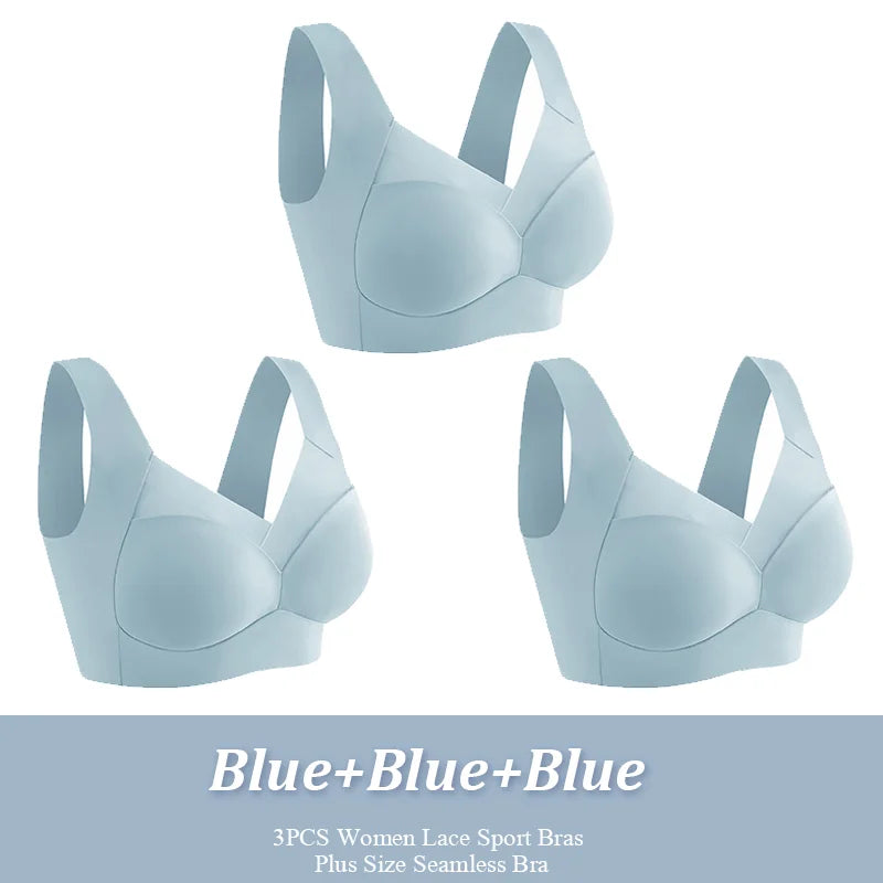 Bloomette™ | Set of 3 comfortable, seamless bras