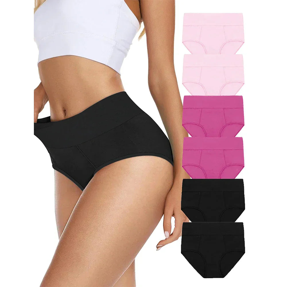 Noomi™ | Pack of 6 high-waisted panties