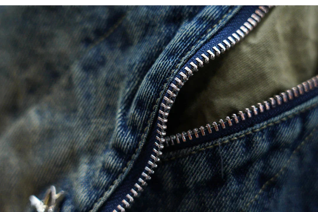 Oatly™ | Baggy jeans pants with belt
