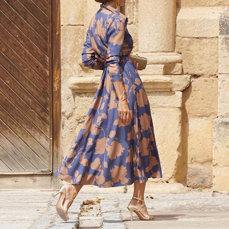 Élise™  | Chic long-sleeved dress