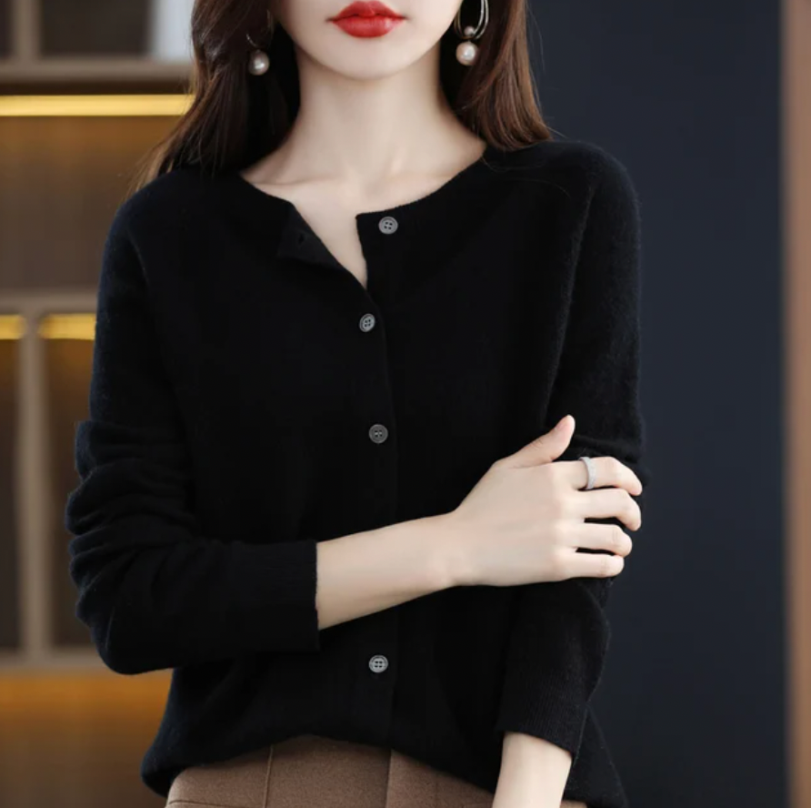 Lily™ | Cozy wool cardigan