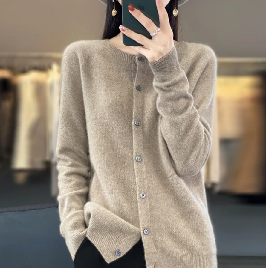 Lily™ | Cozy wool cardigan