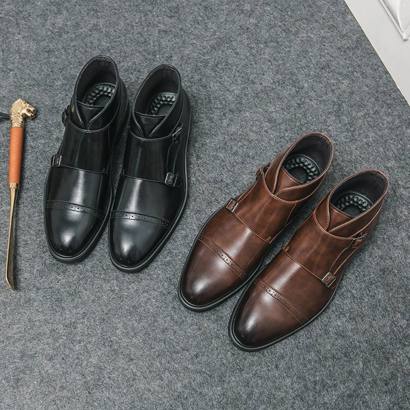 Darell™ |  Boots with double laces and straps