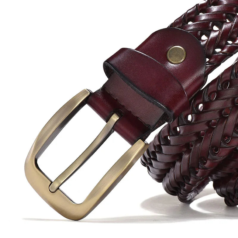 Alessio™ | Braided belt for men (Vintage)