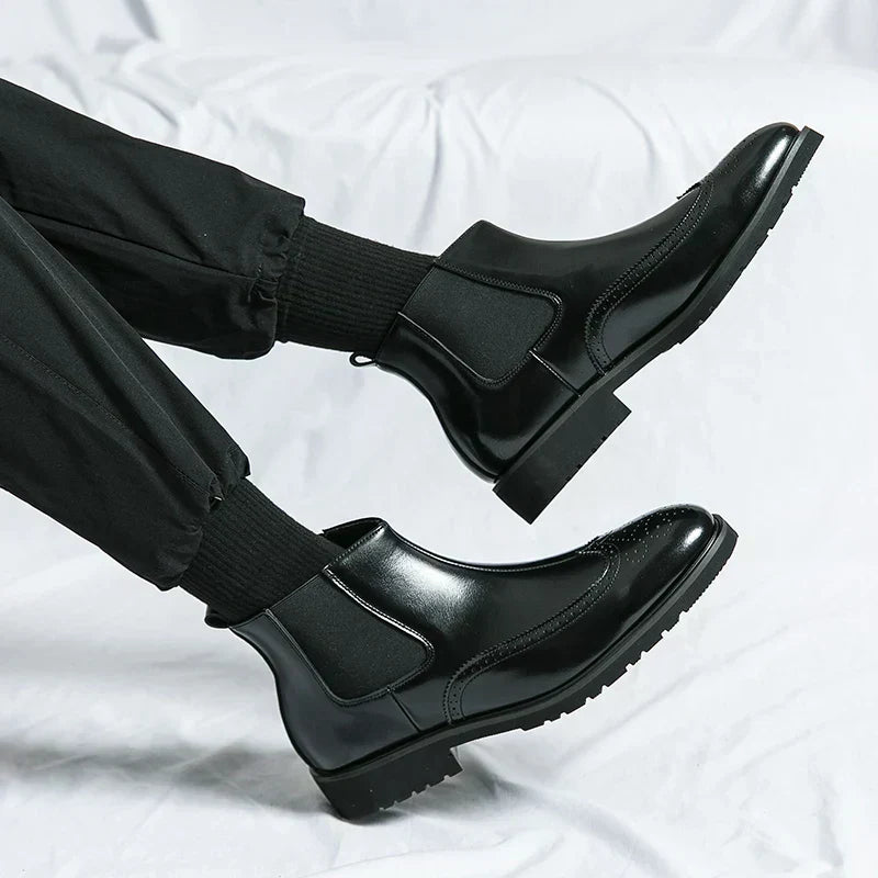 Adriel™ | Chelsea boots made from vegan leather
