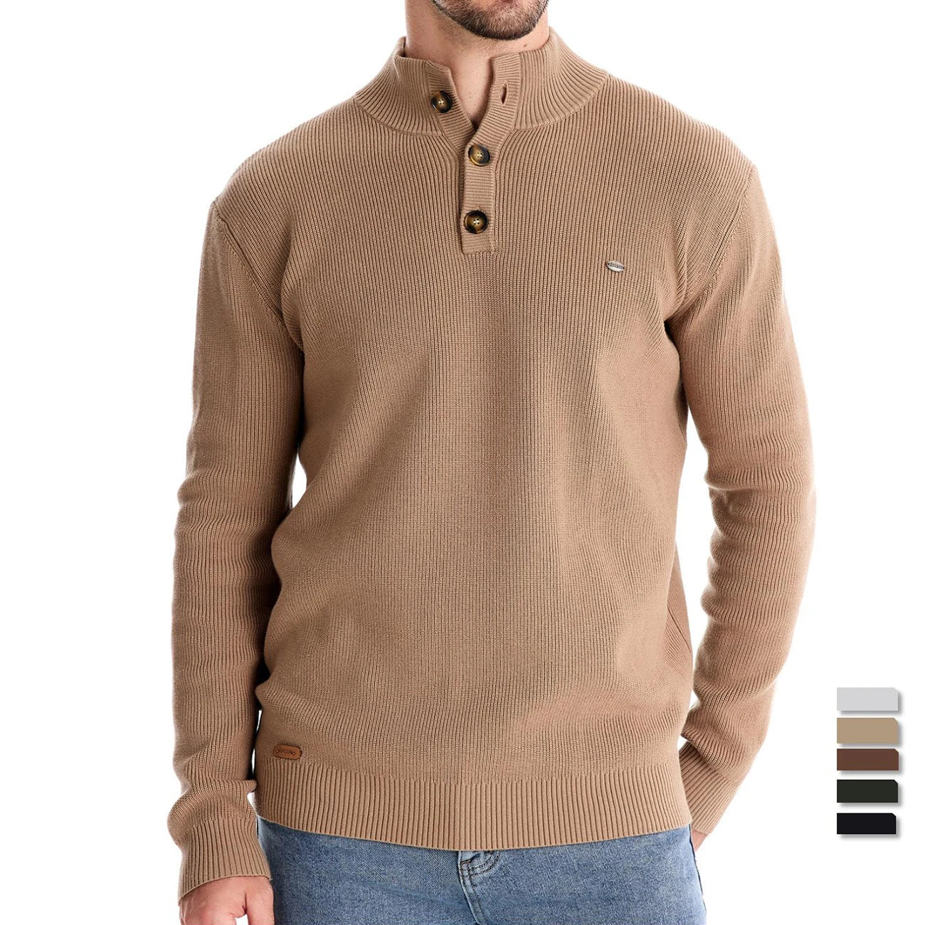 Henrik™ | Knitted sweater for men