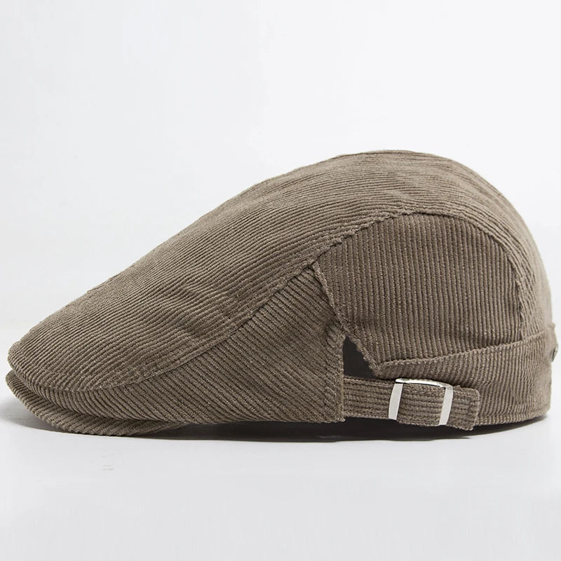 Colton™ | Vintage Corduroy Newsboy Cap