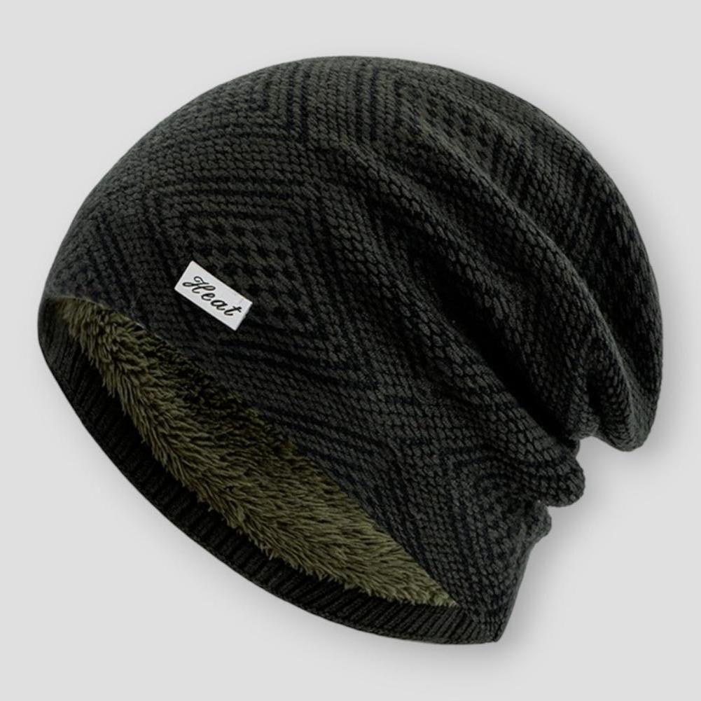 Eastmere™ | Geometric Knit Fleece Beanie