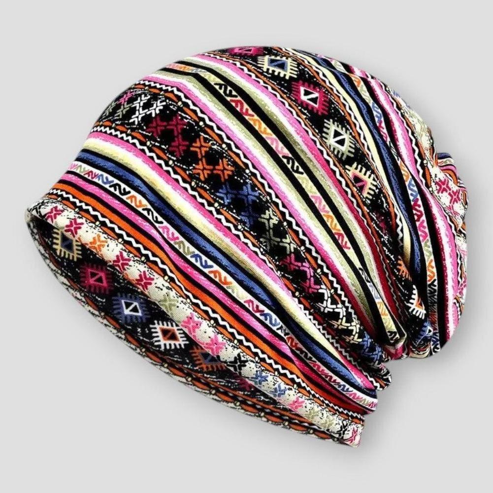 Ravencourt™ | Geometric Stripe Beanie