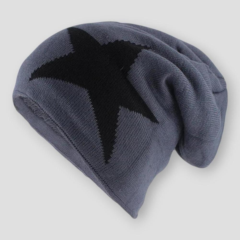 StellarPeak™ | Slouchy Star Beanie