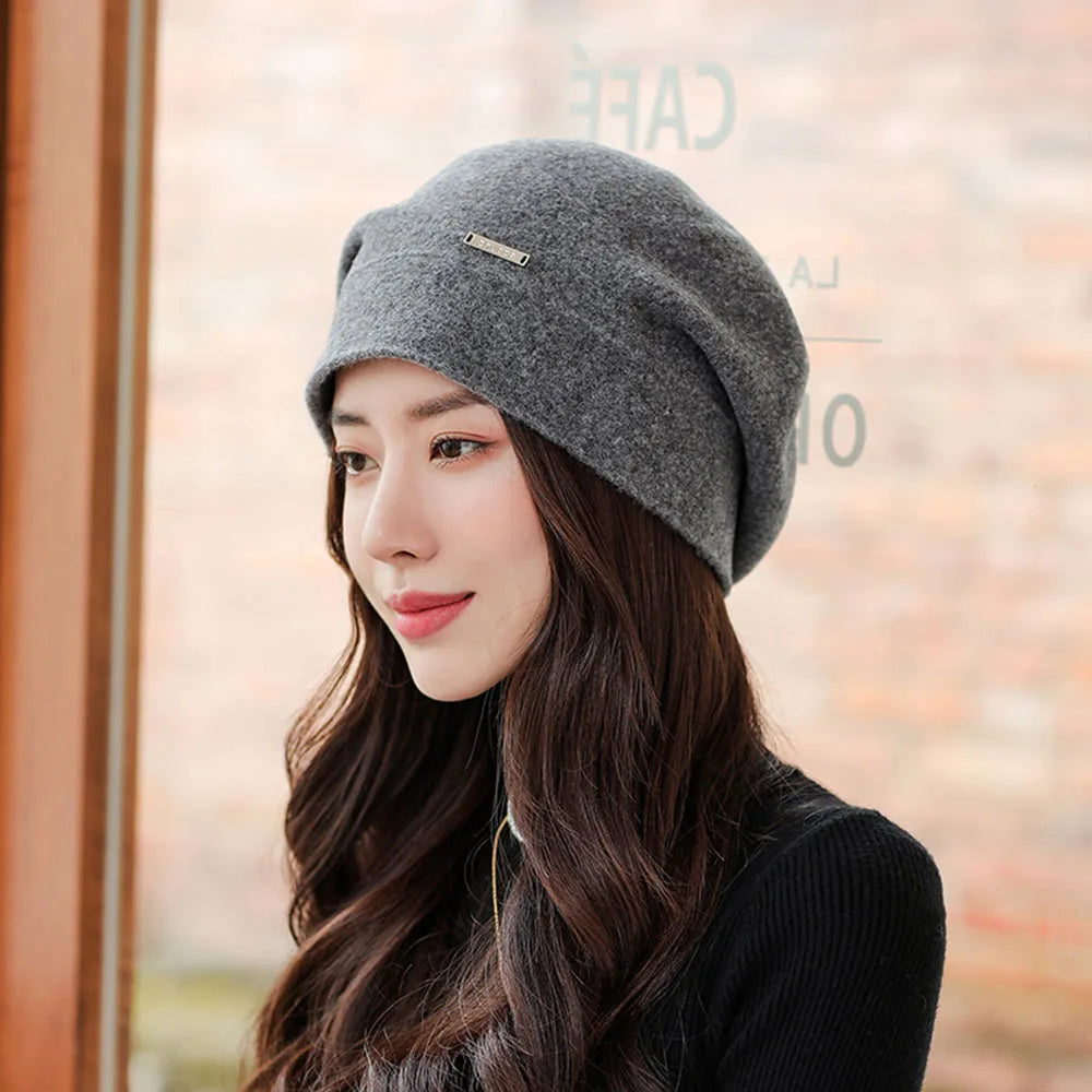 Amélienne™ | Slouchy Cashmere Blend Beret