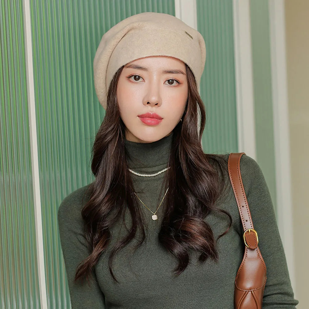Amélienne™ | Slouchy Cashmere Blend Beret