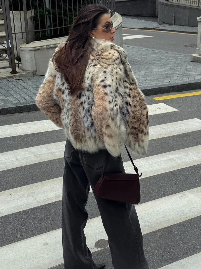 Ramona™ | Faux fur jacket