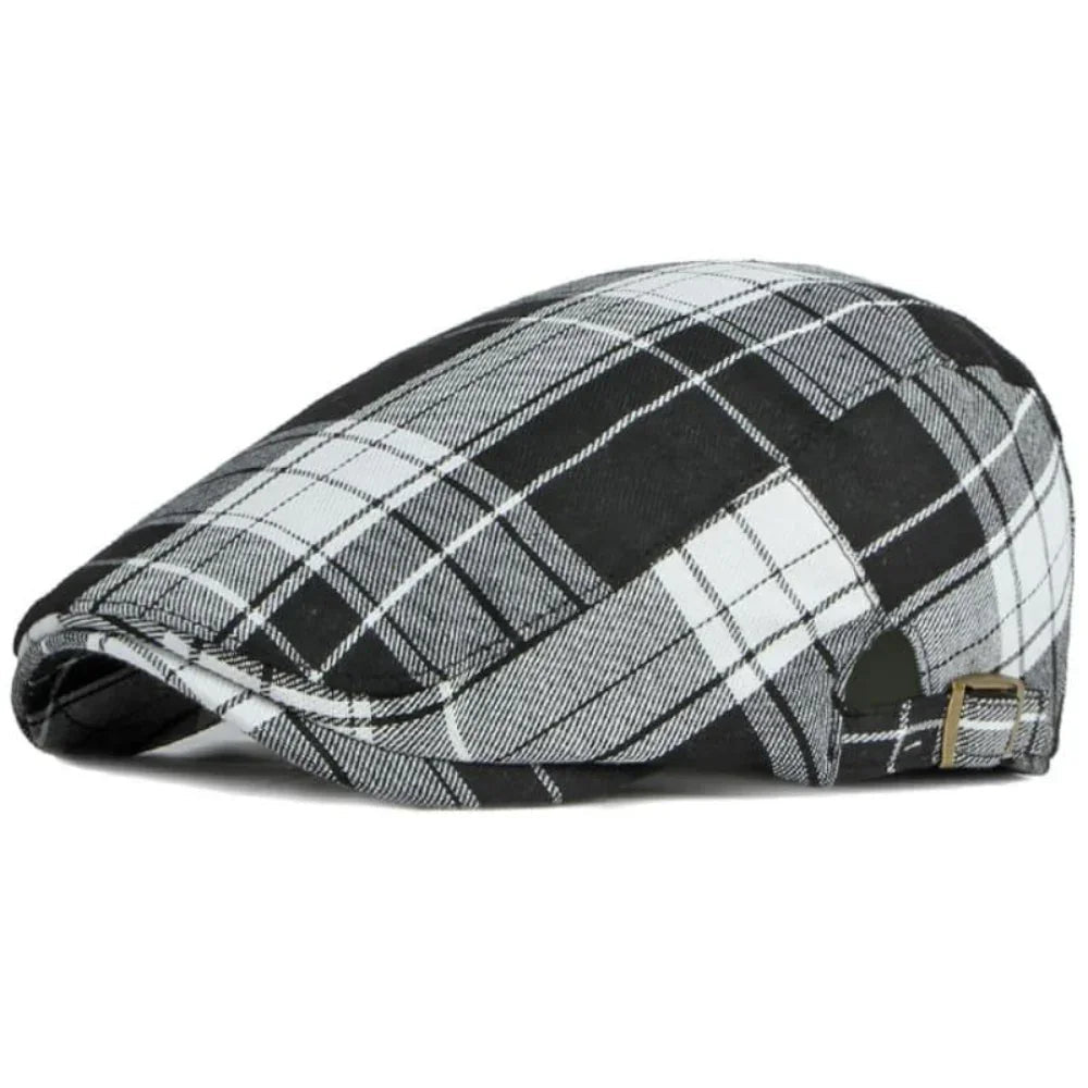 TartanTwist™ | Cotton tartan flat cap