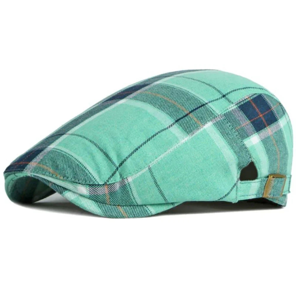 TartanTwist™ | Cotton tartan flat cap