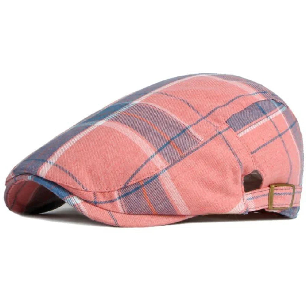 TartanTwist™ | Cotton tartan flat cap