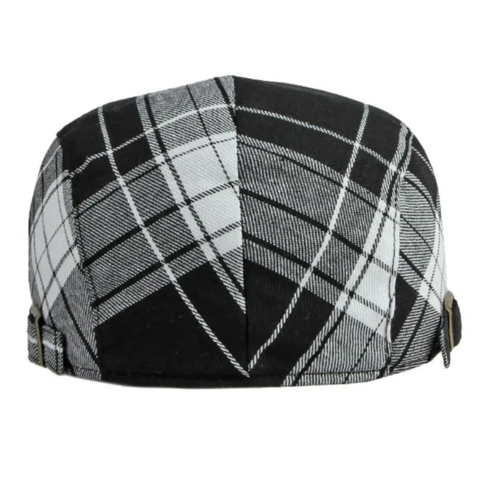 TartanTwist™ | Cotton tartan flat cap