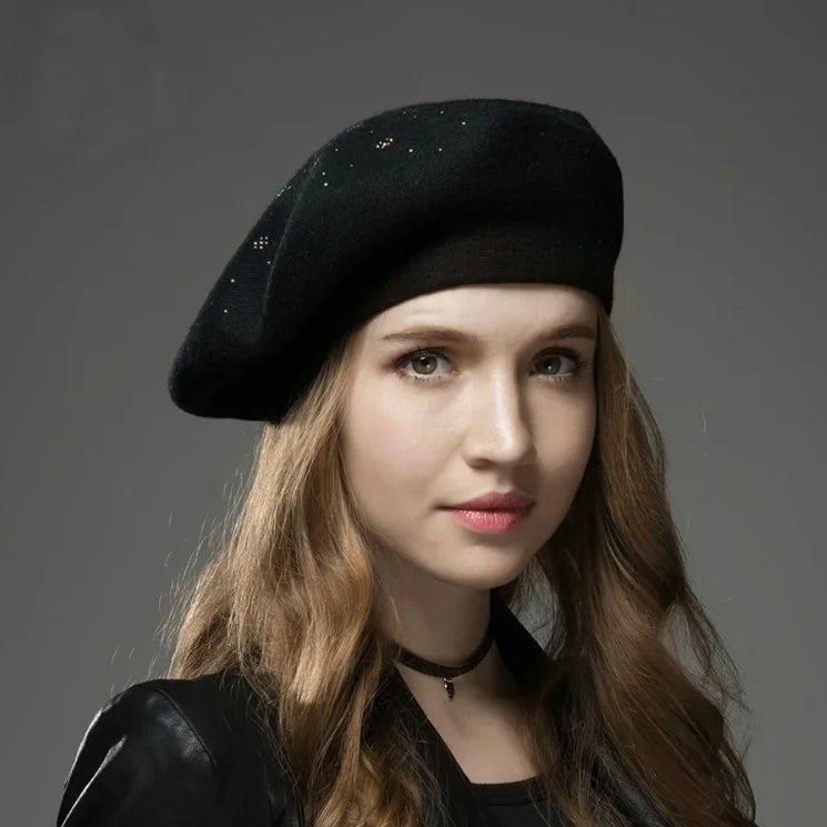 Chantelle™ | Cotton-Poly Wool Beret