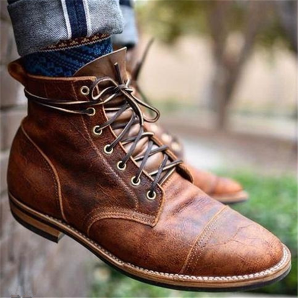 Christian™| Top quality synthetic leather boots