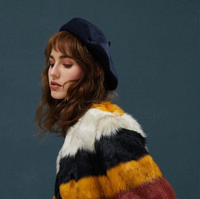 Celeste™ | Cotton-Poly Wool Beret