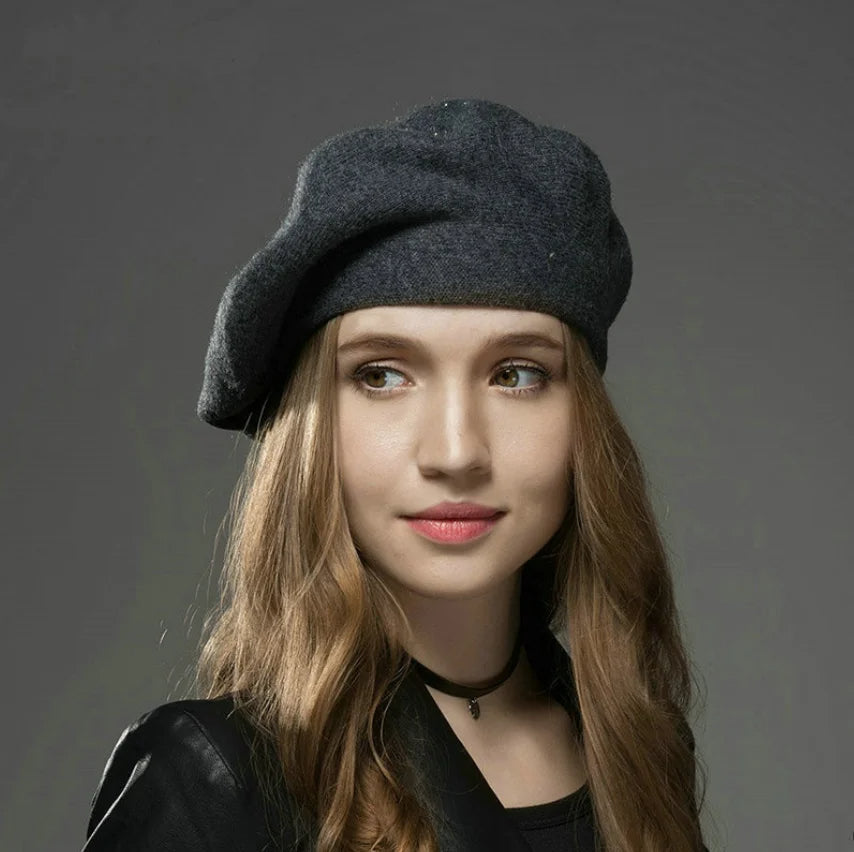 Chantelle™ | Cotton-Poly Wool Beret