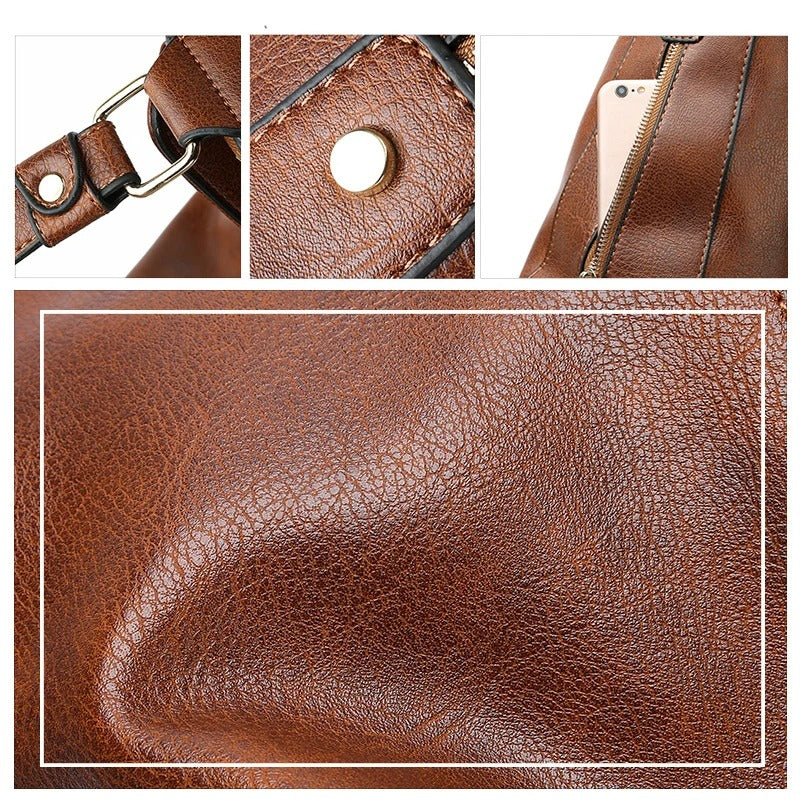 Suzanne™ | Designer shoulder bag in vegan leather