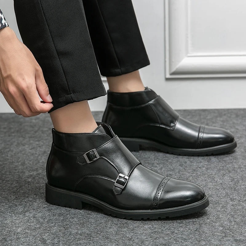Darell™ |  Boots with double laces and straps