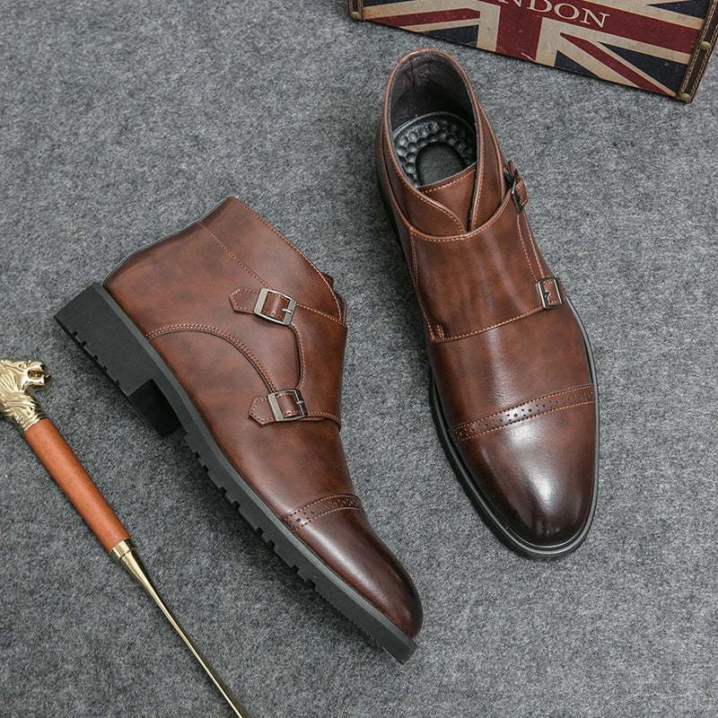 Darell™ |  Boots with double laces and straps
