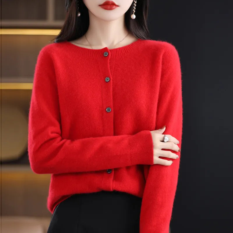 Lily™ | Cozy wool cardigan