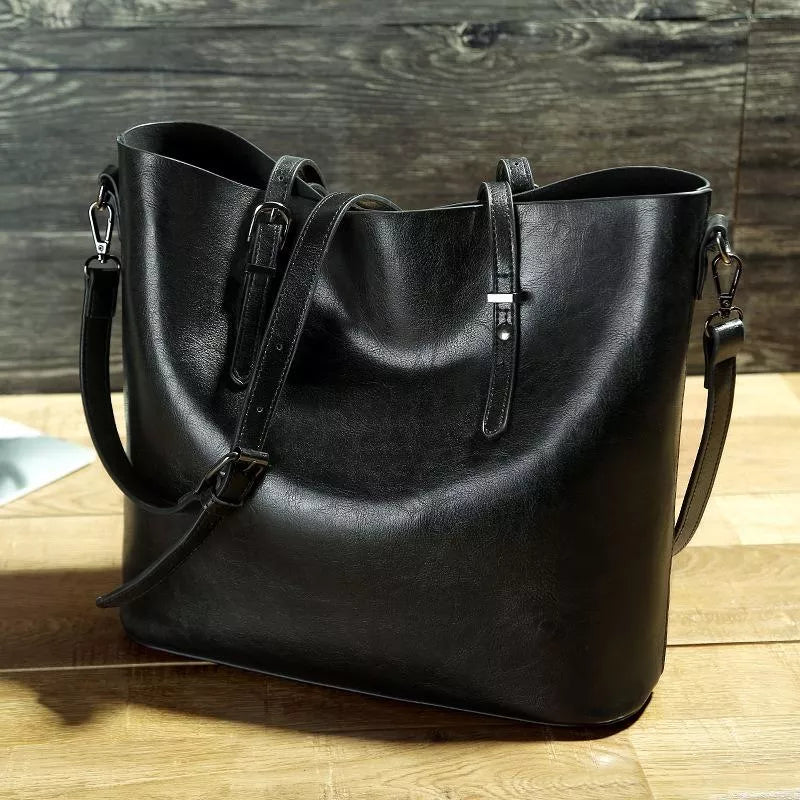 Nicole™ | shoulder bag in vintage leather