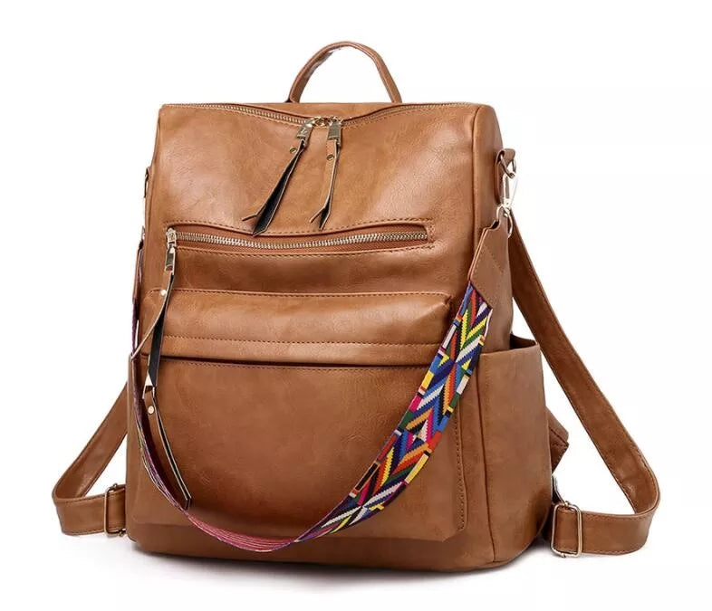 Solna™ | Stylish backpack made of vegan leather