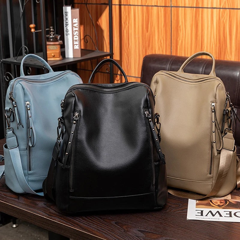 Serna™ | Women's leather backpack